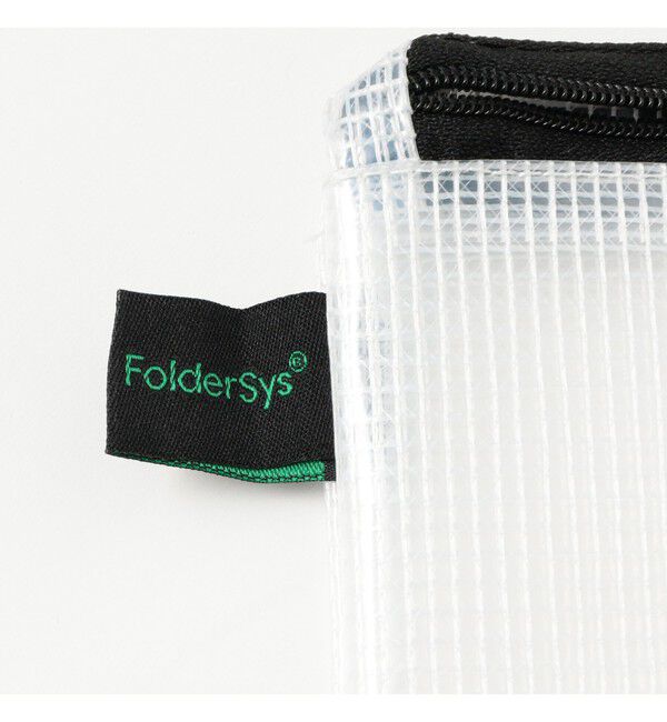 BEAMS「FolderSys / マルチコンパートメントジップバッグ A4」|ポーチ|