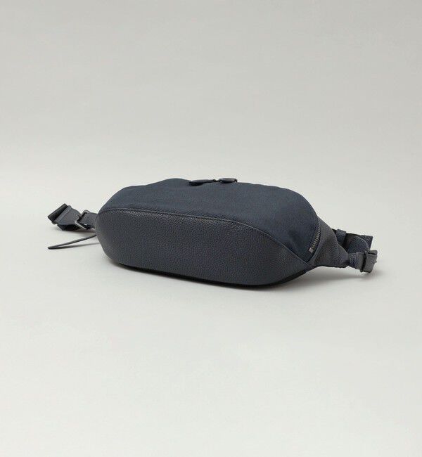 SHIPS「SHIPS: シュリンクレザー &times; ファブリック コンビ ウエスト バッグ (ボディバッグ)」|ショルダー・メッセンジャー|