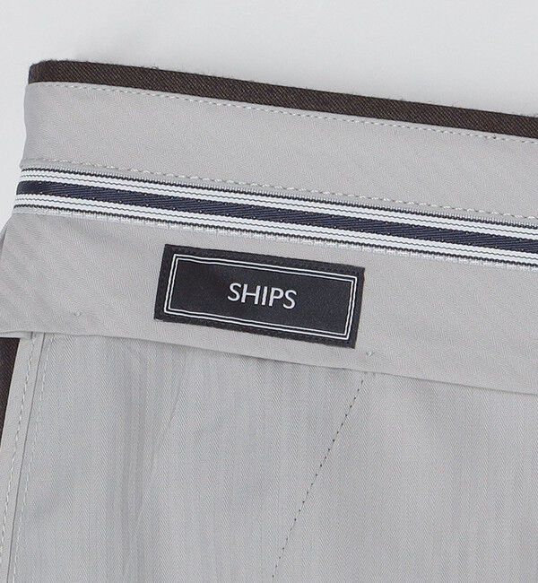 SHIPS「SHIPS:<手洗い可能> ライト サキソニー スラックス」|その他|