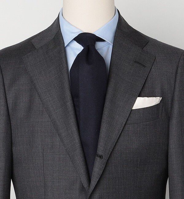 SHIPS「SHIPS: ウール カノニコ 無地 ネクタイ」|ネクタイ・蝶ネクタイ|