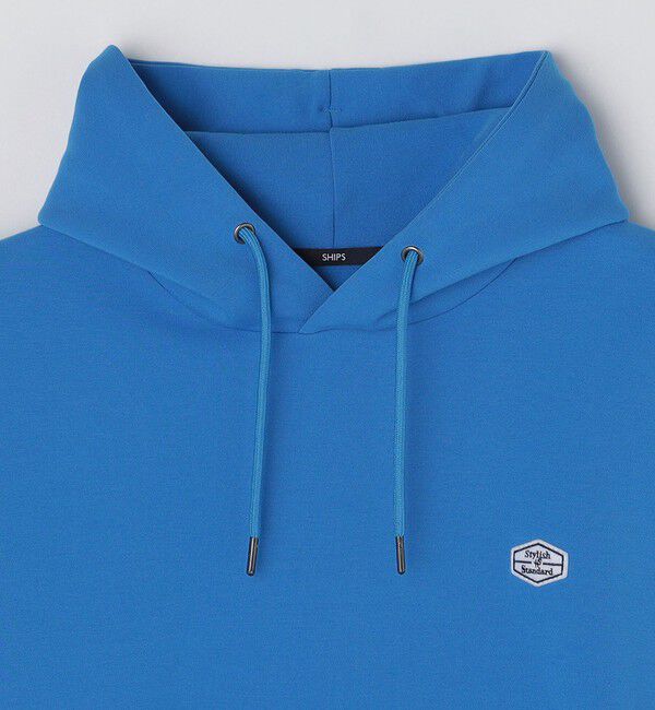 SHIPS「*SHIPS: スタイリッシュ ロゴ ワッペン バルキー ポンチ プルオーバー パーカー 23SS」|パーカー|
