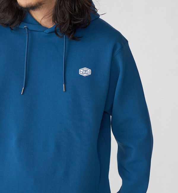 SHIPS「*SHIPS: スタイリッシュ ロゴ ワッペン バルキー ポンチ プルオーバー パーカー 23SS」|パーカー|