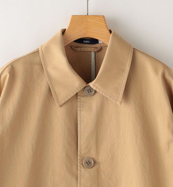 SHIPS KIDS「SHIPS KIDS:145～160cm /〈撥水〉ステンカラー コート」|ステンカラーコート|