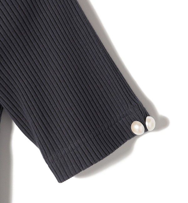 SHIPS for women「*オーガニックコットン バック クロス リブ トップス◇」|Tシャツ・カットソー|