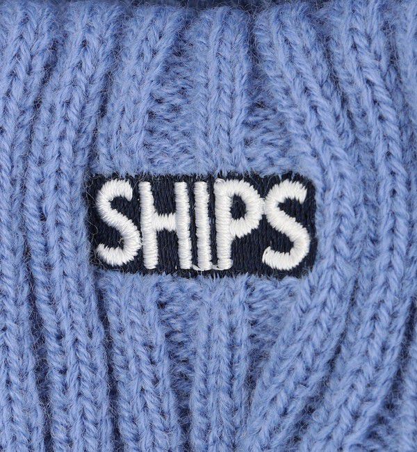 SHIPS KIDS「SHIPS KIDS:フェイクファー フラップ ワッチ」|ニット帽|