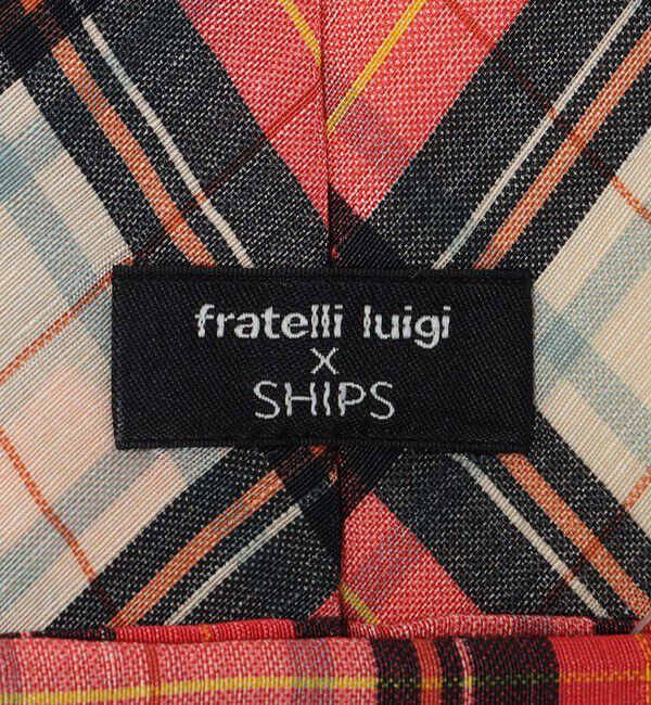 SHIPS「Fratelli Luigi: マドラス チェック プリント ネクタイ」|ネクタイ・蝶ネクタイ|