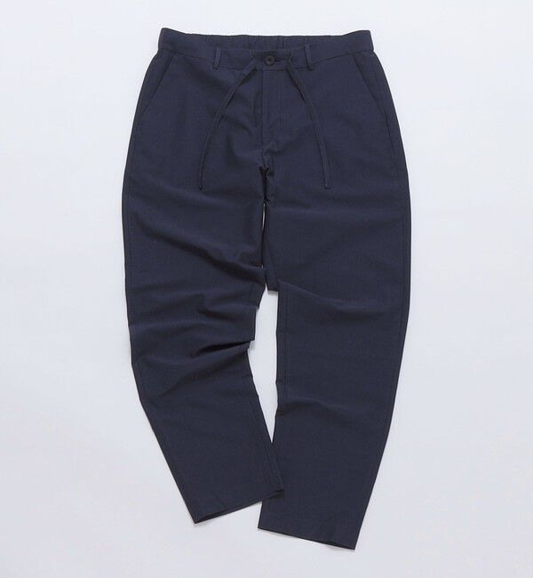 SHIPS「SHIPS:〈手洗い可能/セットアップ対応〉スーパーライト イージーパンツ」|スラックス|コバルトブルー