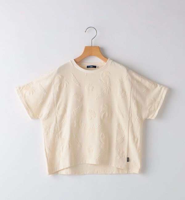 SHIPS KIDS「SHIPS KIDS:140～150cm / パイル ジャカード TEE」|Tシャツ・カットソー|ナチュラル