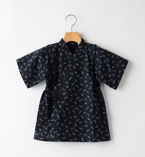 SHIPS KIDS「【WEB限定】SHIPS KIDS:100～130cm / 花柄/トンボ柄 甚平」|その他|