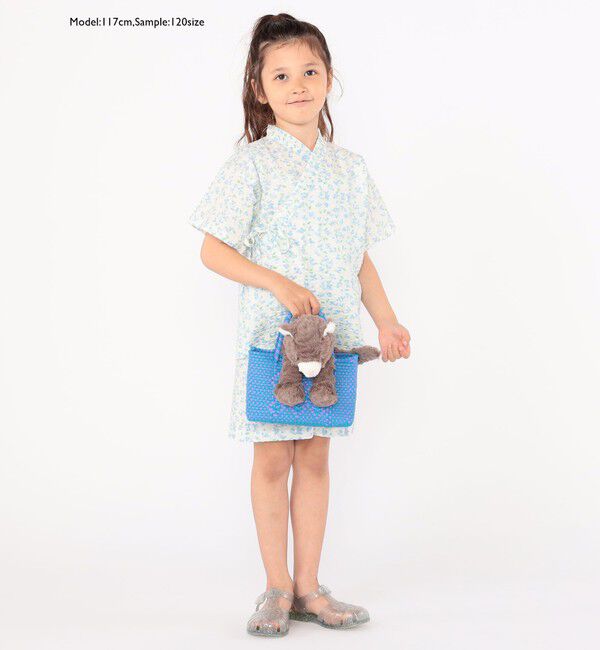 SHIPS KIDS「【WEB限定】SHIPS KIDS:100～130cm / 花柄/トンボ柄 甚平」|その他|
