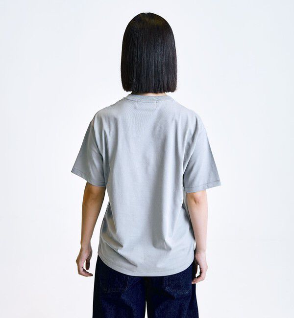 SHIPS「City Ambient Products: スクエアロゴ ポケット Tシャツ」|Tシャツ・カットソー|