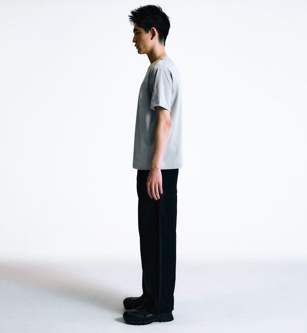 SHIPS「City Ambient Products: スクエアロゴ ポケット Tシャツ」|Tシャツ・カットソー|