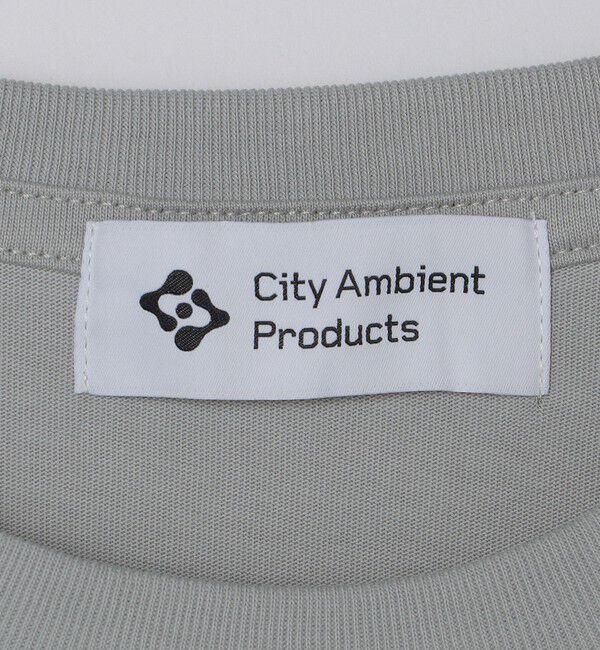 SHIPS「City Ambient Products: スクエアロゴ ポケット Tシャツ」|Tシャツ・カットソー|