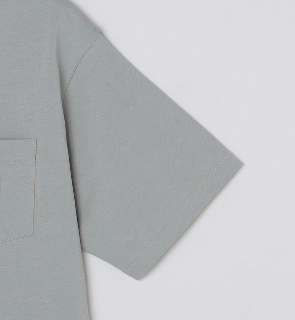 SHIPS「City Ambient Products: スクエアロゴ ポケット Tシャツ」|Tシャツ・カットソー|