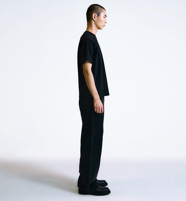 SHIPS「City Ambient Products: スクエアロゴ ポケット Tシャツ」|Tシャツ・カットソー|