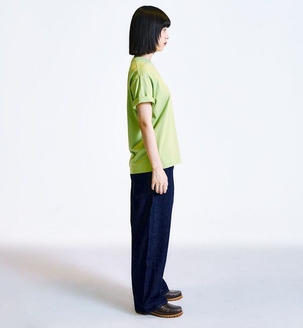 SHIPS「City Ambient Products: スクエアロゴ ポケット Tシャツ」|Tシャツ・カットソー|