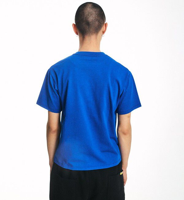 SHIPS「City Ambient Products: スクエアロゴ ポケット Tシャツ」|Tシャツ・カットソー|