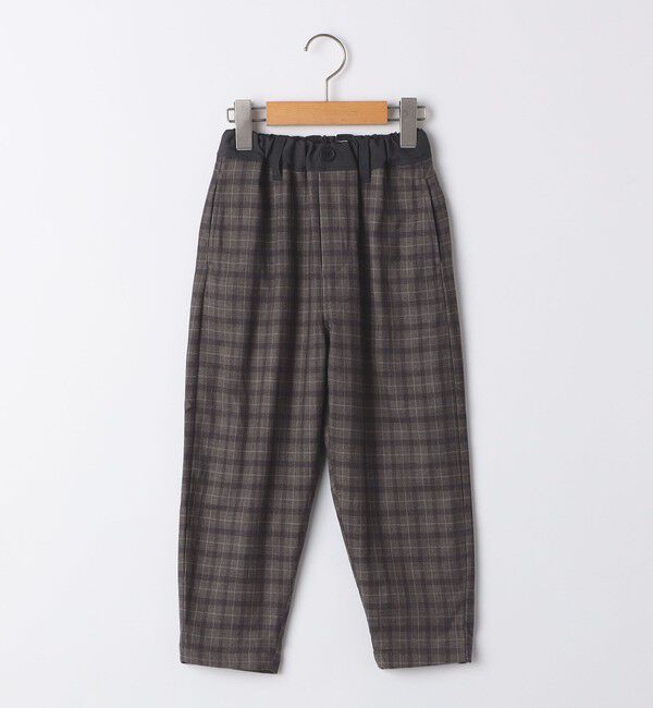 SHIPS KIDS「SHIPS KIDS:100～130cm / チェック テーパード パンツ」|その他|