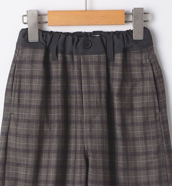 SHIPS KIDS「SHIPS KIDS:100～130cm / チェック テーパード パンツ」|その他|