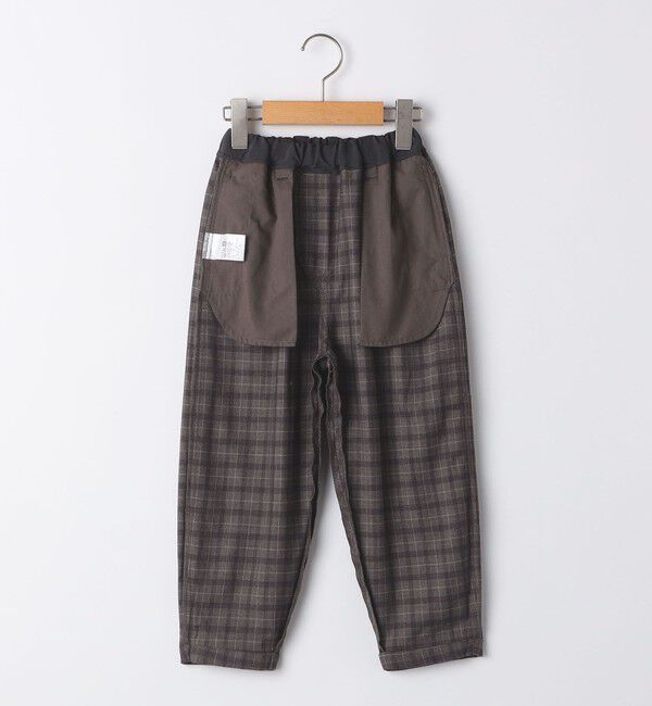 SHIPS KIDS「SHIPS KIDS:100～130cm / チェック テーパード パンツ」|その他|