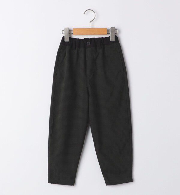 SHIPS KIDS「SHIPS KIDS:100～130cm / チェック テーパード パンツ」|その他|ダークグリーン