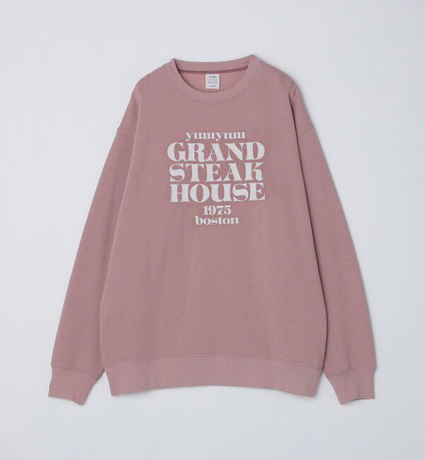 SHIPS「SHIPS: コットン ポリエステル プリント ライト クルーネック スウェット」|スウェット・ジャージ|