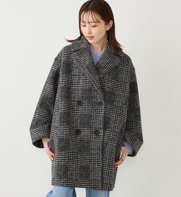 SHIPS Colors 「SHIPS Colors: スライバー ボンディング ピーコート」|ピーコート|