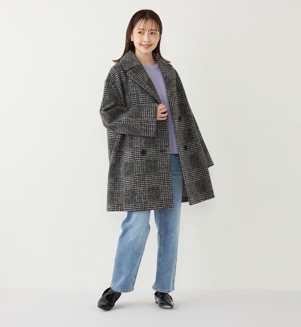 SHIPS Colors 「SHIPS Colors: スライバー ボンディング ピーコート」|ピーコート|