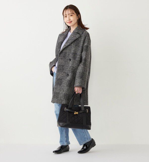 SHIPS Colors 「SHIPS Colors: スライバー ボンディング ピーコート」|ピーコート|