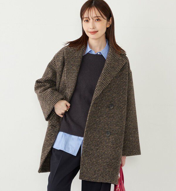 SHIPS Colors 「SHIPS Colors: スライバー ボンディング ピーコート」|ピーコート|