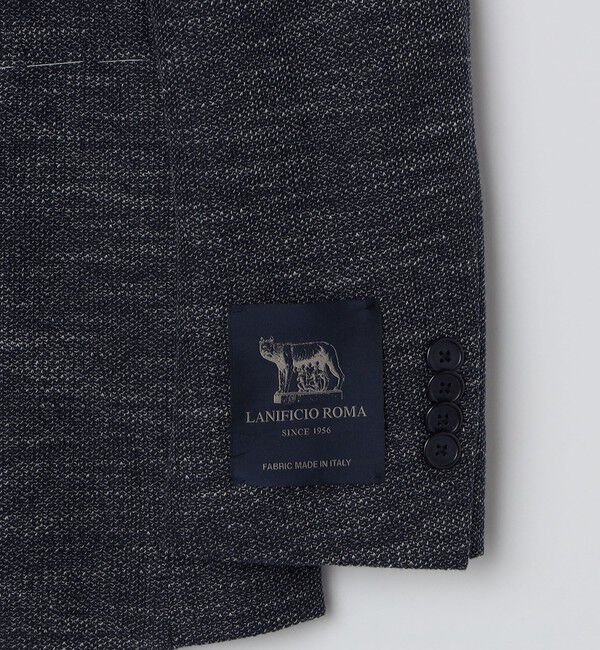 SHIPS「SHIPS: LANIFICIO ROMA メランジ ジャージー ジャケット」|テーラードジャケット|