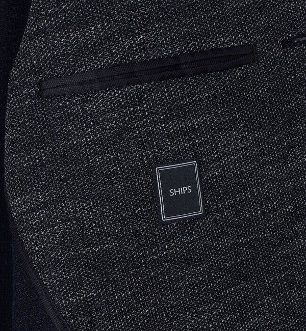 SHIPS「SHIPS: LANIFICIO ROMA メランジ ジャージー ジャケット」|テーラードジャケット|
