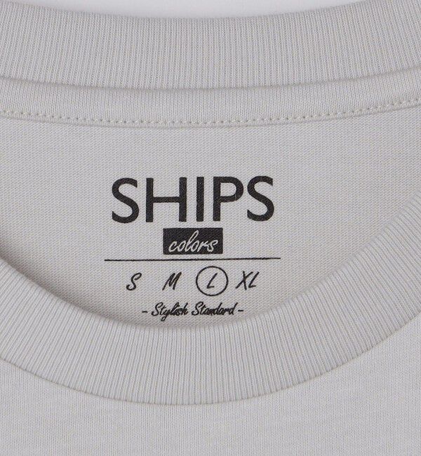 SHIPS Colors 「SHIPS Colors: パッチワーク プリント Tシャツ」|Tシャツ・カットソー|
