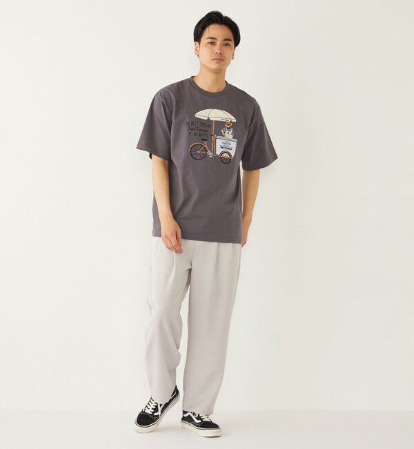 SHIPS Colors 「SHIPS Colors: パッチワーク プリント Tシャツ」|Tシャツ・カットソー|