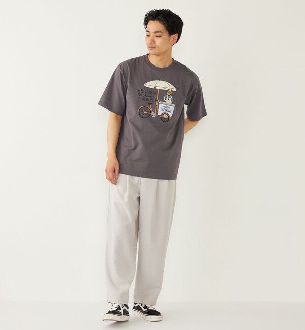 SHIPS Colors 「SHIPS Colors: パッチワーク プリント Tシャツ」|Tシャツ・カットソー|