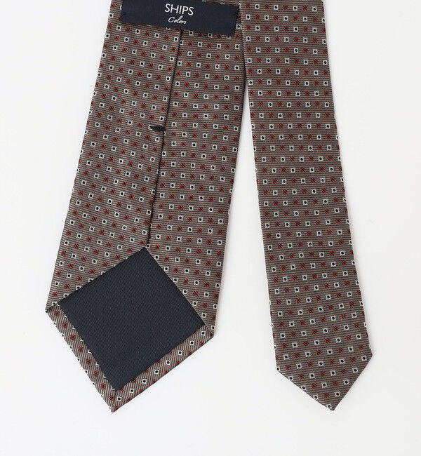 SHIPS Colors 「SHIPS Colors:シルク デザイン パターン ネクタイ」|ネクタイ・蝶ネクタイ|