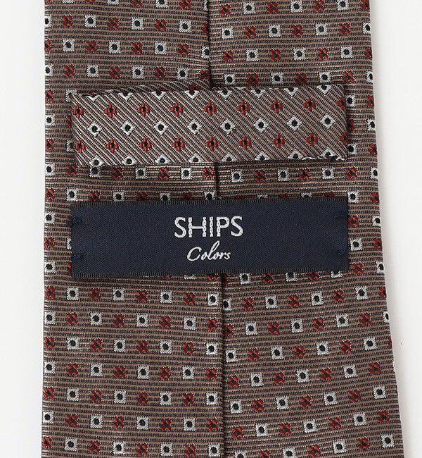 SHIPS Colors 「SHIPS Colors:シルク デザイン パターン ネクタイ」|ネクタイ・蝶ネクタイ|