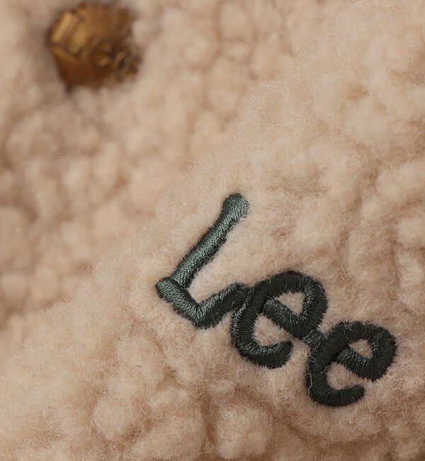 SHIPS any「Lee:〈洗濯機可能〉刺繍 ロゴ ボア ポケット ジャケット <KIDS>」|ブルゾン・スタジャン|