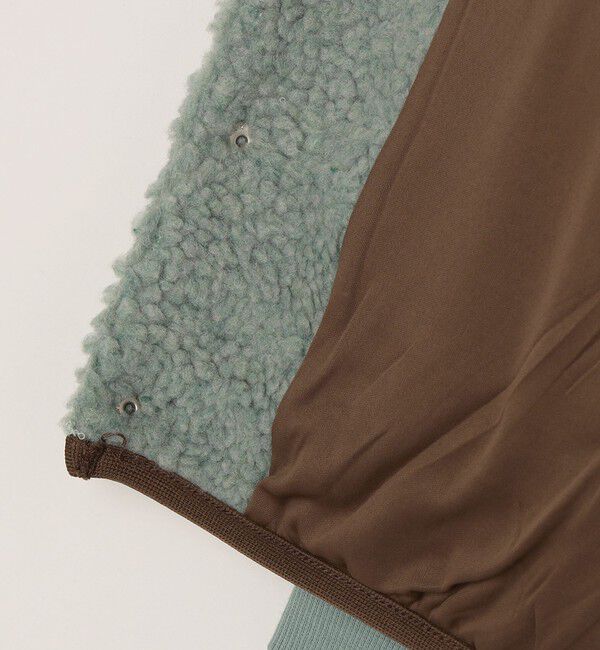 SHIPS any「Lee:〈洗濯機可能〉刺繍 ロゴ ボア ポケット ジャケット <KIDS>」|ブルゾン・スタジャン|