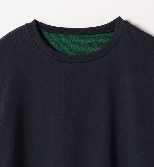 SHIPS any「SHIPS any:〈洗濯機可能〉裏毛 バイカラー ドロスト ルーズ スウェット プルオーバー」|スウェット・ジャージ|