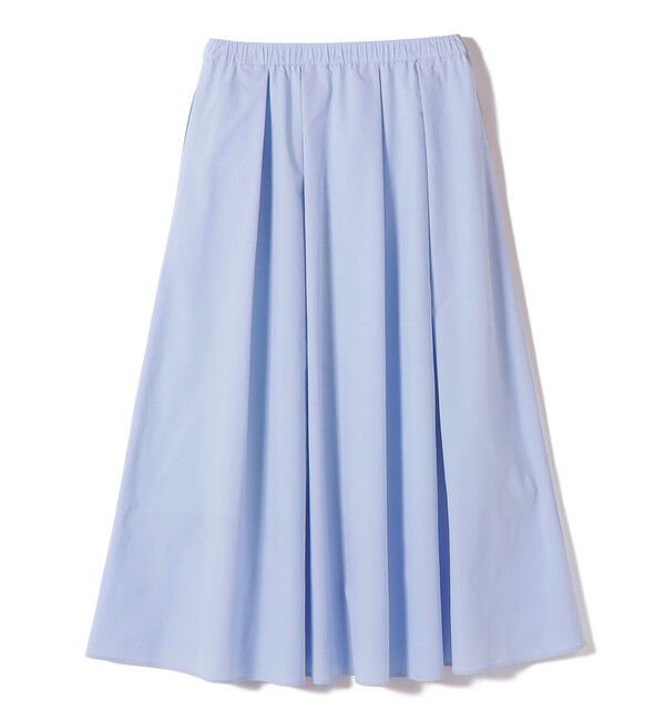 SHIPS for women「《予約》〈 接触冷感 / 撥水加工〉TEXBRID(R) タフタ ギャザー スカート」|スカート|