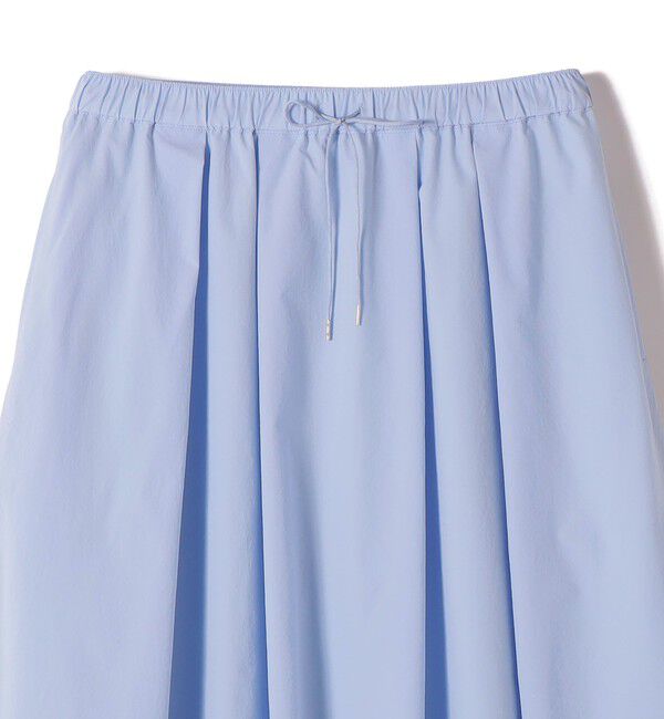 SHIPS for women「《予約》〈 接触冷感 / 撥水加工〉TEXBRID(R) タフタ ギャザー スカート」|スカート|