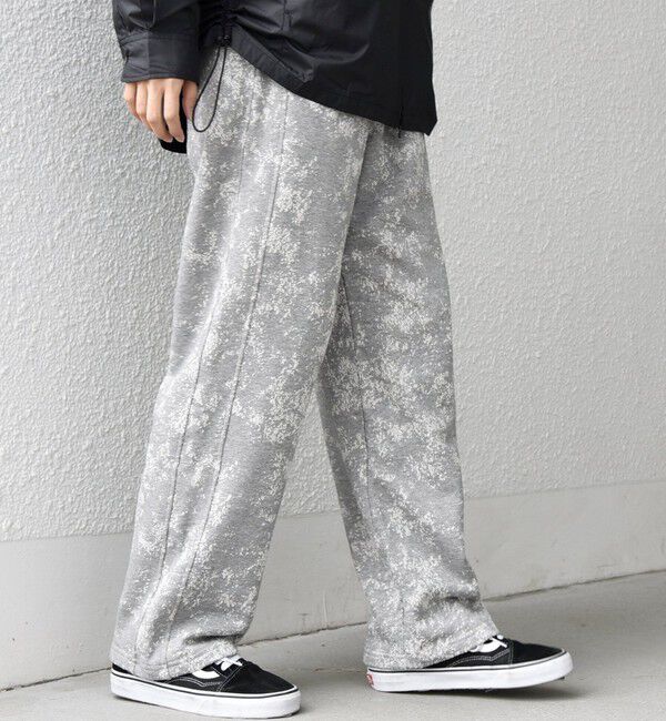 SHIPS any「SHIPS any:〈洗濯機可能〉コットン ジャガード 裏毛 スウェット イージー パンツ◆」|チノ|グレー