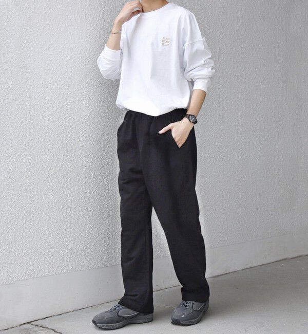 SHIPS any「SHIPS any:〈洗濯機可能〉コットン ジャガード 裏毛 スウェット イージー パンツ◆」|チノ|