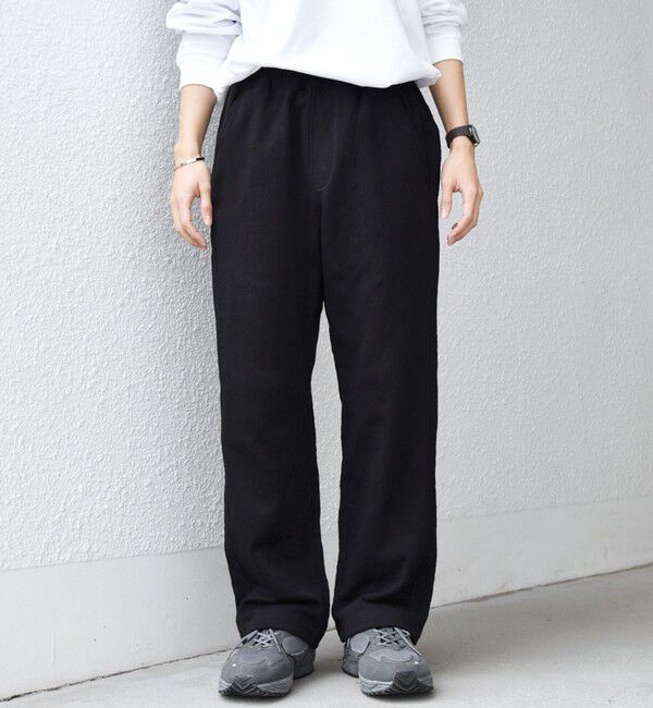 SHIPS any「SHIPS any:〈洗濯機可能〉コットン ジャガード 裏毛 スウェット イージー パンツ◆」|チノ|