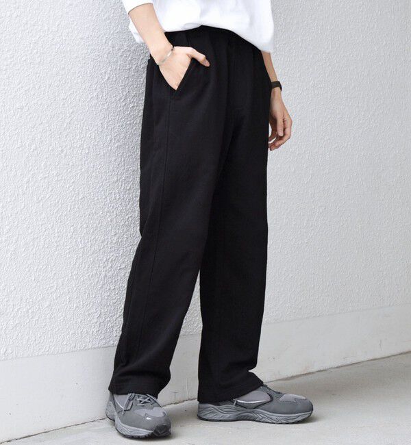 SHIPS any「SHIPS any:〈洗濯機可能〉コットン ジャガード 裏毛 スウェット イージー パンツ◆」|チノ|