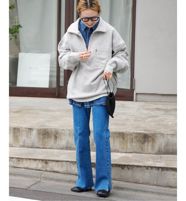 OUTDOOR PRODUCTS Usual Things「ULT LOOPWHEEL DRIVER TOP」|スウェット・ジャージ|