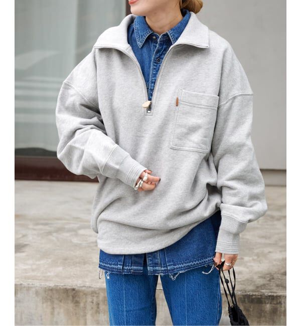 OUTDOOR PRODUCTS Usual Things「ULT LOOPWHEEL DRIVER TOP」|スウェット・ジャージ|