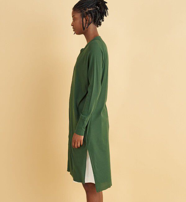 GALERIE VIE「ガーゼフライスジャージー ロングカーディガン」|カーディガン|