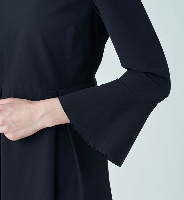 Ballsey「ストレッチタフタ ボックスタックワンピース」|ワンピース|